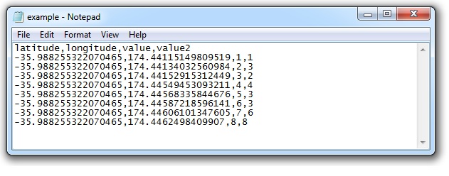 noteapp exporting csv